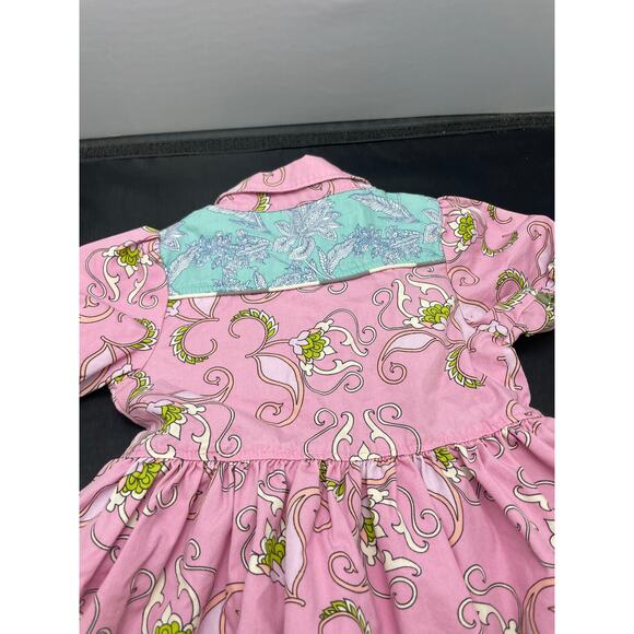 Matilda Jane Secret Fields Pink is Perfect Dress 12 mos Fit n Flare - Picture 8 of 10